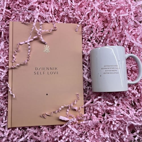 Zestaw Self Love „Jestem Kochana” – Dziennik i Kubek z Afirmacją | Milisove - obrazek 2