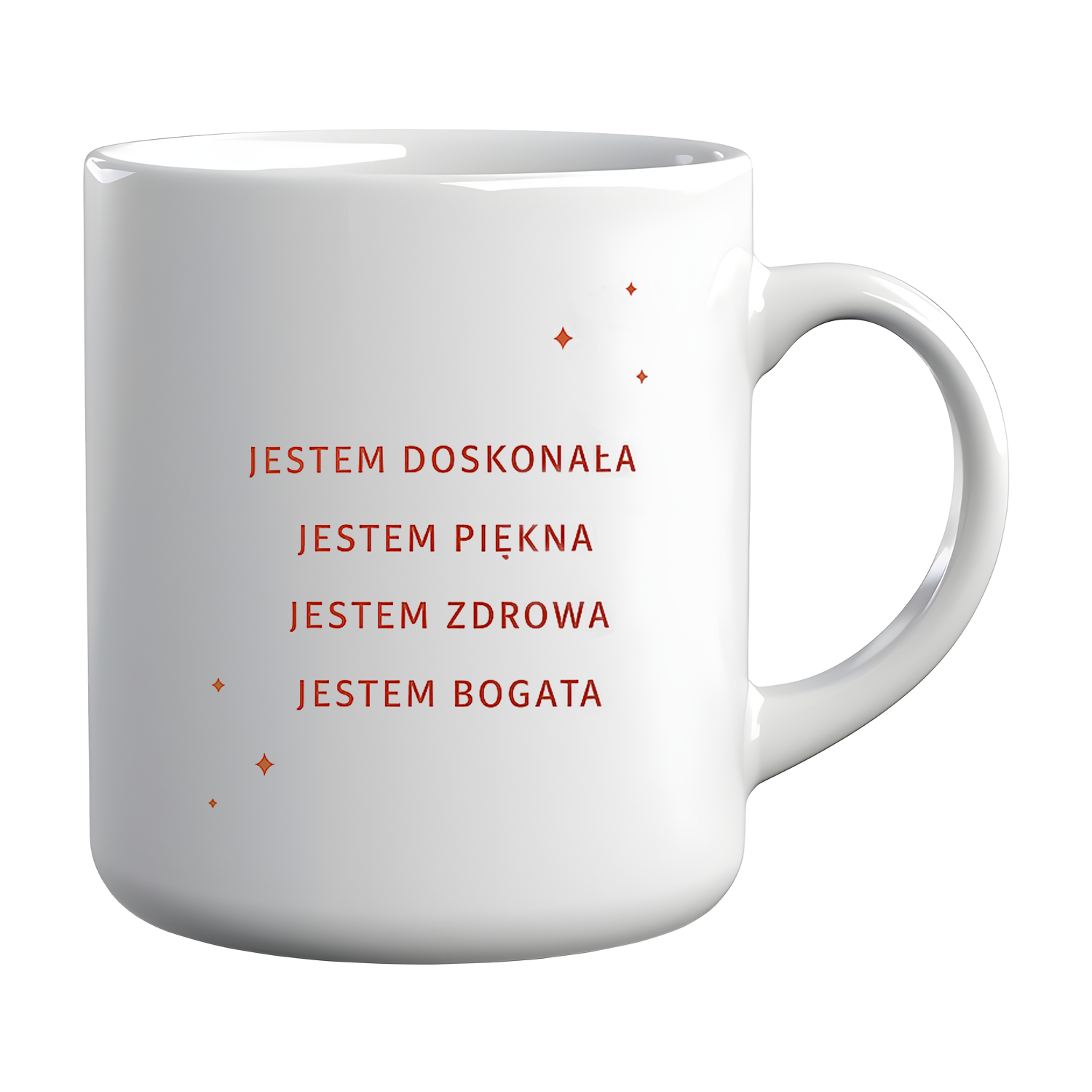 Kubek „Jestem Doskonała” – 330 ml